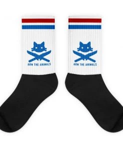 Printful Socks | 9 Lives 2 Lose | Athletic Socks