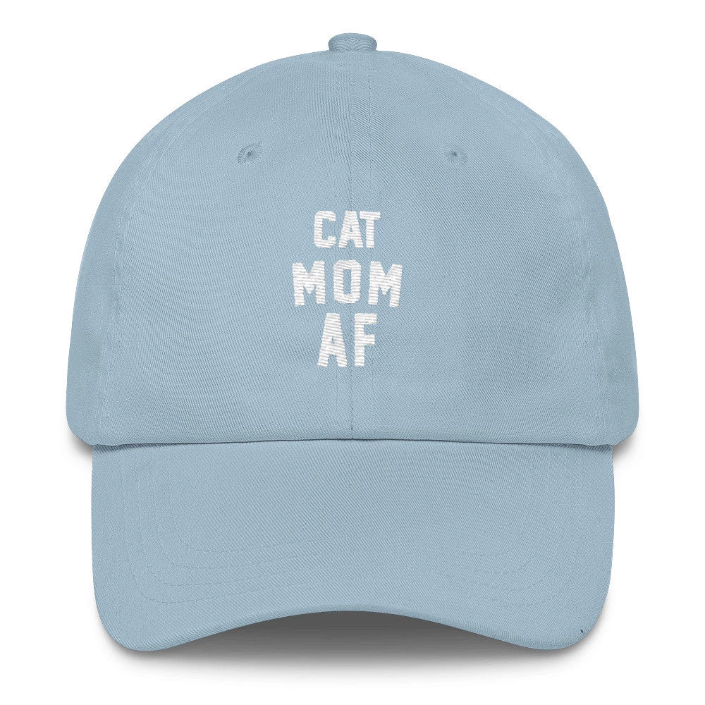 Printful Hat | Cat Mom AF | Classic Dad Cap