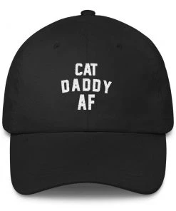 Printful Hat | Cat Daddy AF | Classic Dad Cap Cat Designs