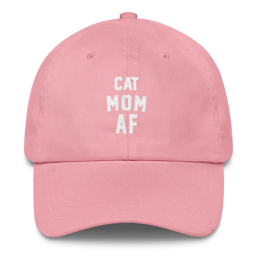 Printful Hat | Cat Mom AF | Classic Dad Cap