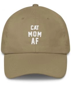 Printful Hat | Cat Mom AF | Classic Dad Cap