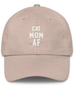 Printful Hat | Cat Mom AF | Classic Dad Cap