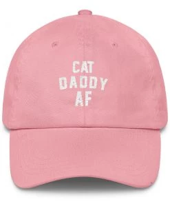 Printful Hat | Cat Daddy AF | Classic Dad Cap Cat Designs