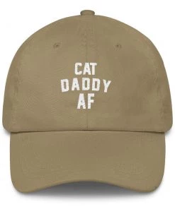 Printful Hat | Cat Daddy AF | Classic Dad Cap Cat Designs