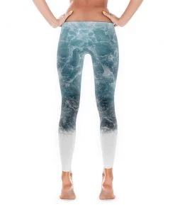 Printful Premium Leggings Women's | Waves | Leggings