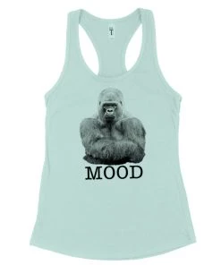 Arm The Animals Women's | Mood Unamused Gorilla | Ideal Tank Top