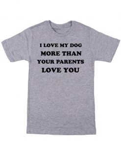 Arm The Animals Tees Unisex | Love My Dog | Crew