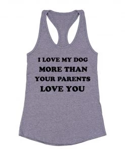 Arm The Animals Women's | Love My Dog | Ideal Tank Top