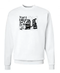 Arm The Animals Crewneck Sweatshirts Unisex | Don't Push Me | Crewneck Sweatshirt