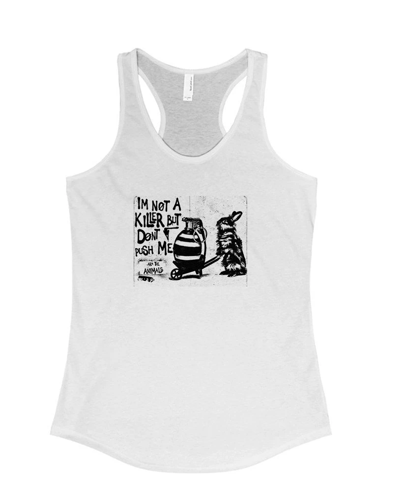 Arm The Animals Women's | Don't Push Me | Tank Top Tank Tops