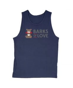 Barks Of Love Tank Tops Men's | BOL Logo Stack | Tank Top