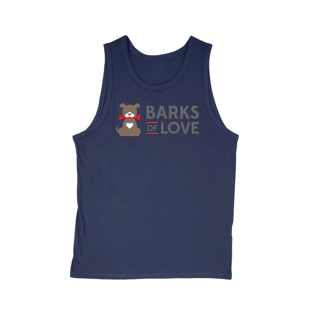 Barks Of Love Tank Tops Men's | BOL Logo Stack | Tank Top