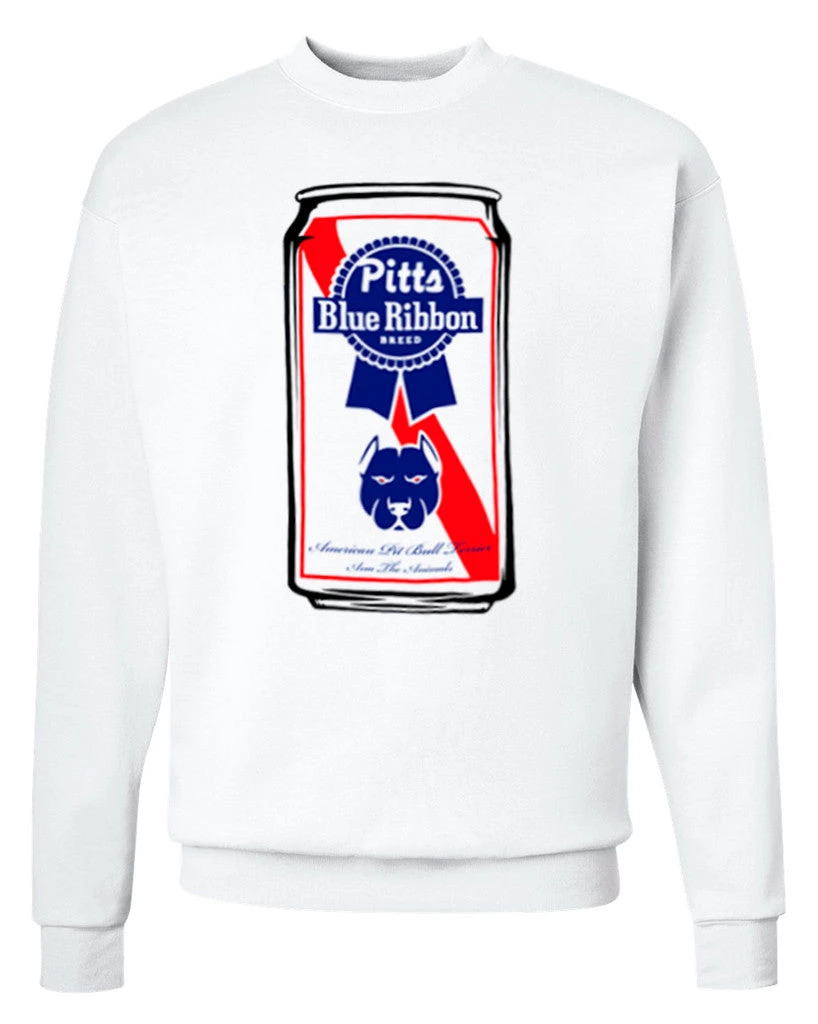Arm The Animals Unisex | Pitts Blue Ribbon | Crewneck Sweatshirt