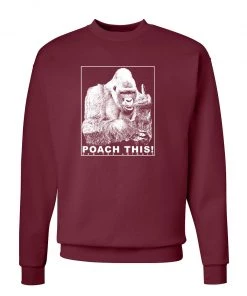 Arm The Animals Crewneck Sweatshirts Unisex | Poach This | Crewneck Sweatshirt
