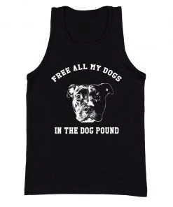 Arm The Animals Men's | Free My Dogs | Tank Top