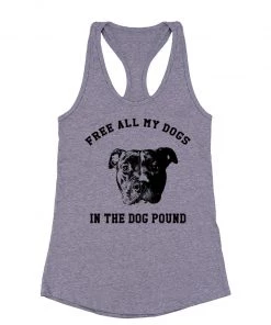 Arm The Animals Tank Tops Women's | Free My Dogs | Ideal Tank Top