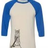 Arm The Animals Unisex | Mortar Meow | 3/4 Sleeve Raglan