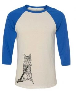 Arm The Animals Unisex | Mortar Meow | 3/4 Sleeve Raglan