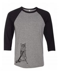 Arm The Animals Unisex | Mortar Meow | 3/4 Sleeve Raglan