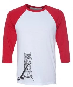 Arm The Animals Unisex | Mortar Meow | 3/4 Sleeve Raglan