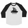 Hopp'in Help Unisex | Army Of Toads | 3/4 Sleeve Raglan