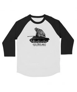 Hopp'in Help Unisex | Army Of Toads | 3/4 Sleeve Raglan