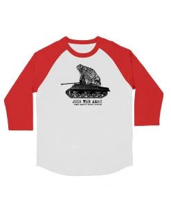 Hopp'in Help Unisex | Army Of Toads | 3/4 Sleeve Raglan
