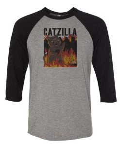 Arm The Animals Unisex | Catzilla | 3/4 Sleeve Raglan