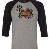 Arm The Animals Unisex | Tattoo Cat Mom | 3/4 Sleeve Raglan