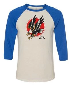 Arm The Animals Unisex | Tattoo Eagle | 3/4 Sleeve Raglan