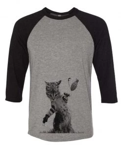 Arm The Animals 3/4 Sleeve Raglans Unisex | Catastrophe 2.0 | 3/4 Sleeve Raglan
