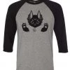 Arm The Animals Unisex | Coven Cat | 3/4 Sleeve Raglan 3/4 Sleeve Raglans