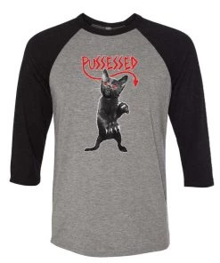 Arm The Animals Unisex | Pussessed | 3/4 Sleeve Raglan