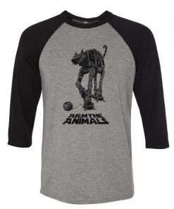 Arm The Animals Unisex | CAT-AT | 3/4 Sleeve Raglan 3/4 Sleeve Raglans