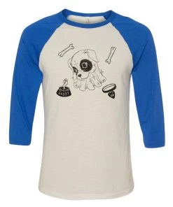 Arm The Animals Unisex | Discarnate Dog | 3/4 Sleeve Raglan 3/4 Sleeve Raglans