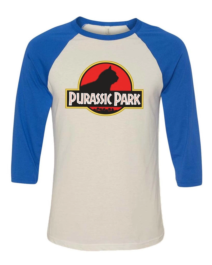 Arm The Animals Unisex | Purassic Park | 3/4 Sleeve Raglan