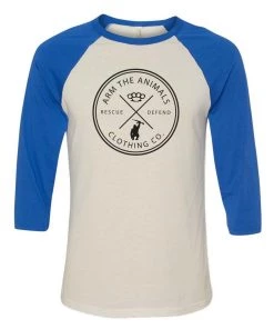 Arm The Animals 3/4 Sleeve Raglans Unisex | Rescue Knuckles | 3/4 Sleeve Raglan