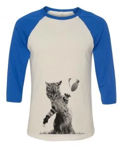 Arm The Animals 3/4 Sleeve Raglans Unisex | Catastrophe 2.0 | 3/4 Sleeve Raglan