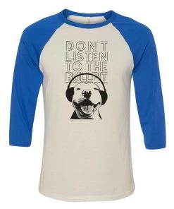 Arm The Animals Unisex | Don't Listen To The Bullpit | 3/4 Sleeve Raglan 3/4 Sleeve Raglans