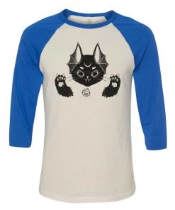 Arm The Animals Unisex | Coven Cat | 3/4 Sleeve Raglan 3/4 Sleeve Raglans