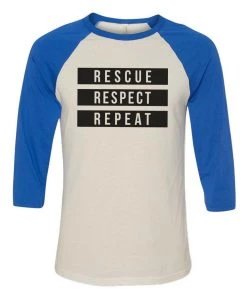 Arm The Animals 3/4 Sleeve Raglans Unisex | The 3 Rs | 3/4 Sleeve Raglan