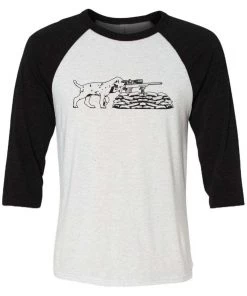 Arm The Animals Unisex | Scout Pupper | 3/4 Sleeve Raglan
