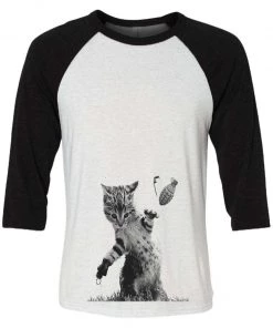 Arm The Animals 3/4 Sleeve Raglans Unisex | Catastrophe 2.0 | 3/4 Sleeve Raglan