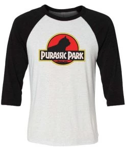 Arm The Animals Unisex | Purassic Park | 3/4 Sleeve Raglan