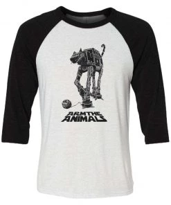 Arm The Animals Unisex | CAT-AT | 3/4 Sleeve Raglan 3/4 Sleeve Raglans