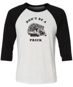 Arm The Animals Unisex | Don't Be A Prick | 3/4 Sleeve Raglan 3/4 Sleeve Raglans
