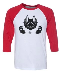 Arm The Animals Unisex | Coven Cat | 3/4 Sleeve Raglan 3/4 Sleeve Raglans