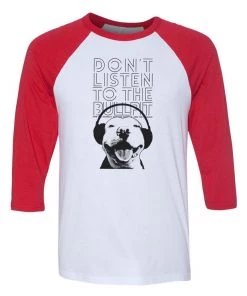 Arm The Animals Unisex | Don't Listen To The Bullpit | 3/4 Sleeve Raglan 3/4 Sleeve Raglans