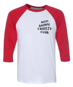 Arm The Animals Unisex | Anti Animal Cruelty Club | 3/4 Sleeve Raglan 3/4 Sleeve Raglans