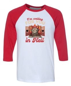 Eduardo Ely Unisex | Waiting For You | 3/4 Sleeve Raglan 3/4 Sleeve Raglans